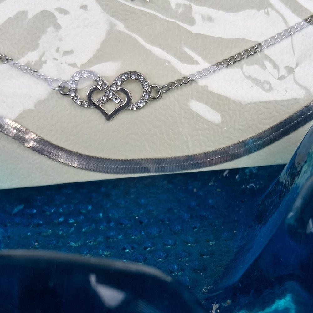 D'Bello Silver Necklace Set - Picture 5 of 5